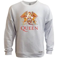 Свитшот без начеса Queen color logo