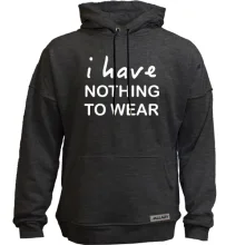 Худи без начеса Nothing to wear