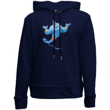 Детское худи без начеса с Джином из мультфильма Алладин 2