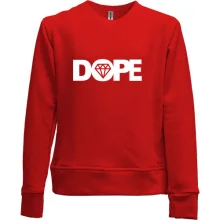 Детский свитшот без начеса Dope Diamond