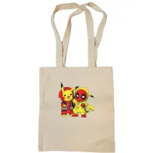 Сумка шоппер Stitch and mickey mouse