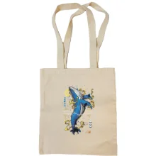 Сумка шоппер Whale upright art