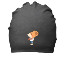 Хлопковая шапка Baby mouse