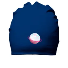 Хлопковая шапка Pink planet