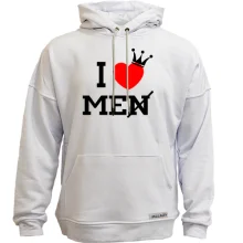 Худи без начеса I love me