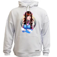 Худи без начеса Overwatch d.va