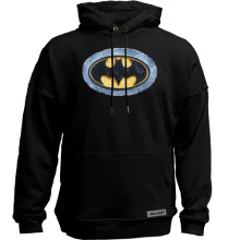 Худи без начеса каменный Batman