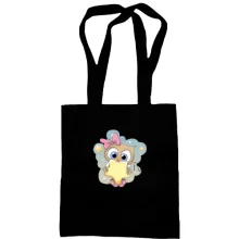 Сумка шопер Baby owl with a star