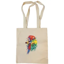 Сумка шоппер Parrot bright art