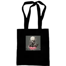 Сумка шопер Skull in lotus
