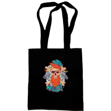 Сумка шоппер Skull with a red beard
