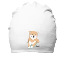 Хлопковая шапка Corgi