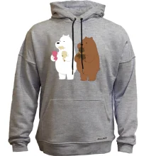 Худи без начеса bears love ice cream