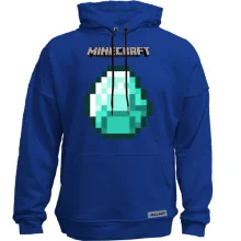 Худи без начеса Minecraft Диамант