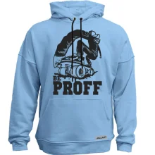 Худи без начеса со скейтером Be proff