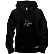 Худи BASE с разбитым стеклом
