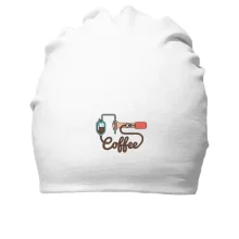 Бавовняна шапка Coffee in my Blood