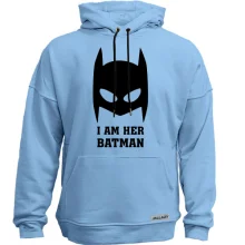 Худи без начеса I am her batman