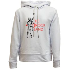 Детское худи без начеса The Rock Band