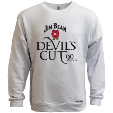 Свитшот без начеса Jim Beam Devil