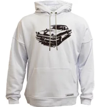 Худи без начеса с классическим авто