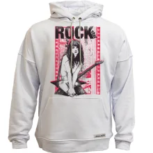 Худи без начеса rock star girl