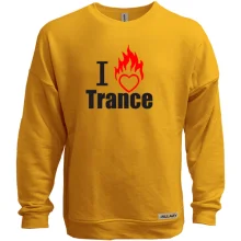 Світшот без начосу I love Trance (3)