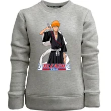 Детский свитшот без начеса Bleach - Ичиго Куросаки