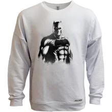 Світшот без начосу Batman (Чорно-білий)