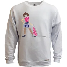 Свитшот без начеса I want to break free