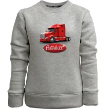 Детский свитшот без начеса Peterbilt Model 579