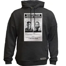 Худі без начосу Wanted for Prison Break