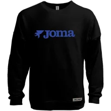 Свитшот без начеса с логотипом Joma