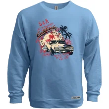 Свитшот без начеса california car