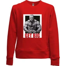 Детский свитшот без начеса "Get big"
