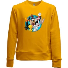 Дитячий світшот без начосу з героями Looney Tunes