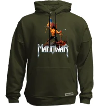 Худи без начеса Manowar - Warriors of the World
