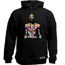 Худи без начеса со Snoop Dogg и яркими красками