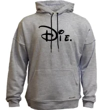 Худи без начеса Die (Mickey Style)