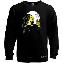 Світшот без начосу Bob Marley на тлі місяця