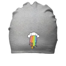 Хлопковая шапка Rainbow cloud