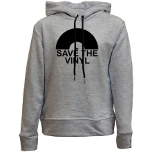 Детское худи без начеса Save the vinyl