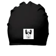 Хлопковая шапка Black hands with thread
