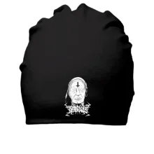 Хлопковая шапка Nun with a cross on her forehead