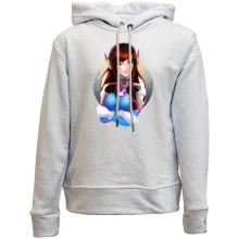 Детское худи без начеса Overwatch d.va