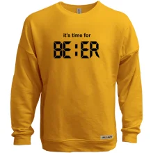 Світшот без начосу It's time for Beer