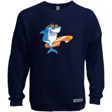 Свитшот без начеса Shark Surfer