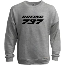 Світшот без начосу Boeing 737 лого