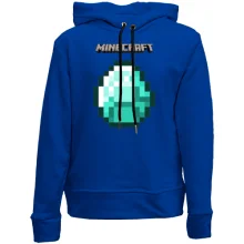 Детское худи без начеса Minecraft Диамант