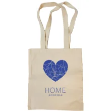 Сумка шоппер с сердцем "Home Донецк"